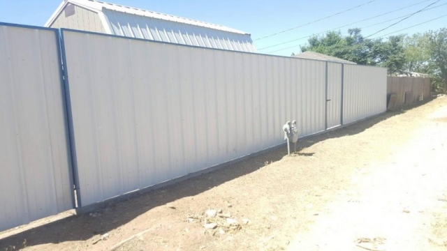 sheet-metal-fence