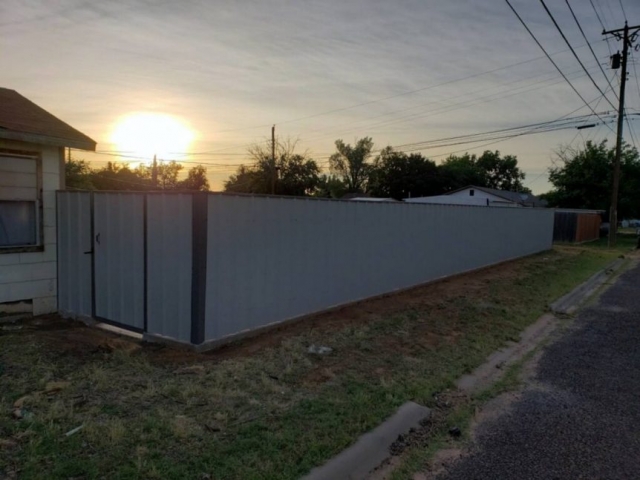 sheet-metal-fence